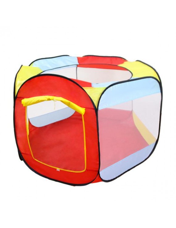New 4-way Play Crawl Tunnel Folding Portable Playpen Tent Play Yard Outdoor Game 